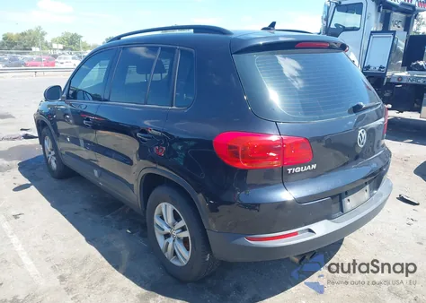 2017 Volkswagen Tiguan 2.0T/2.0T S из США, поврежденный, VIN WVGAV7AX8HK024679